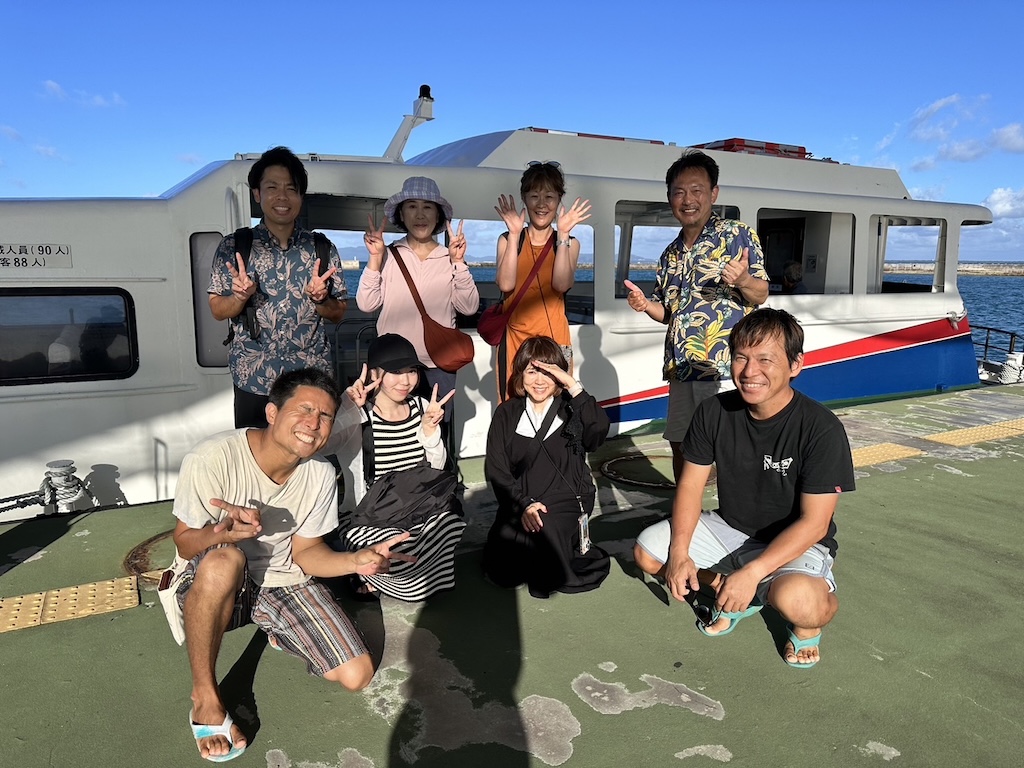 沖縄　小浜島　フェリー　旅道楽たかしゅん合同会社