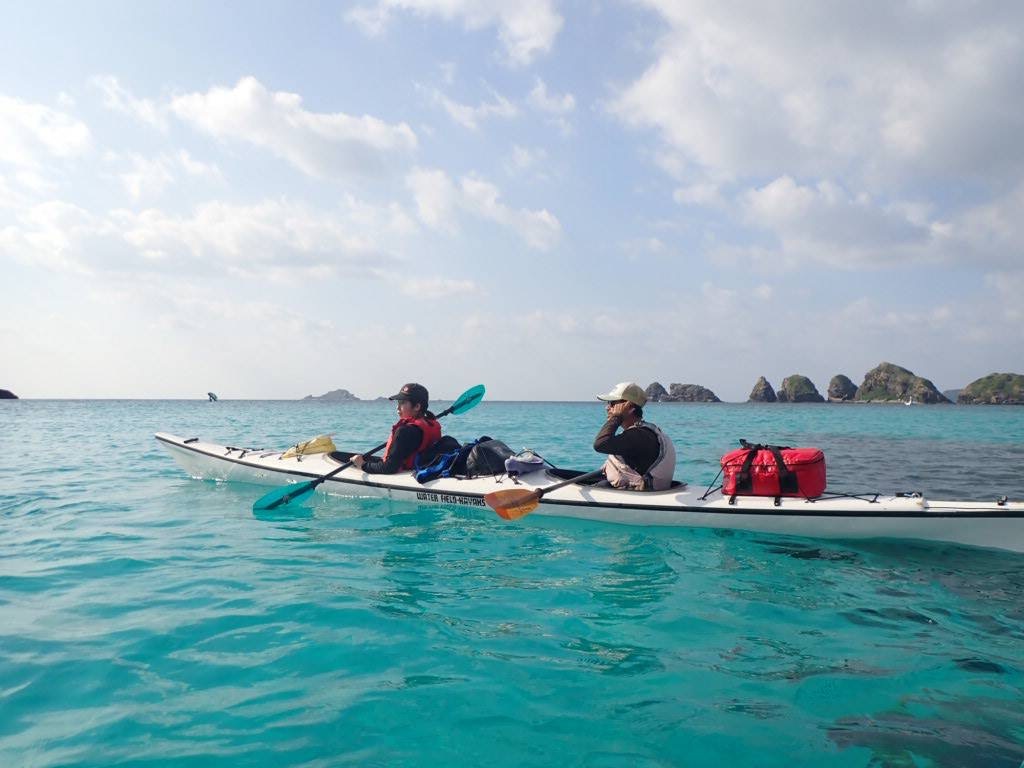沖縄　阿嘉島　シーカヤック　旅道楽旅道楽たかしゅん合同会社