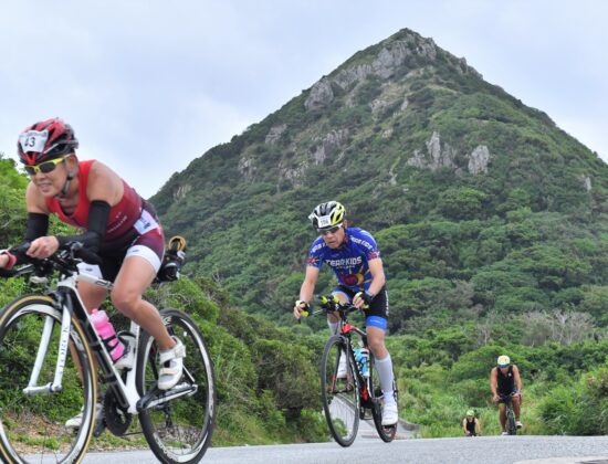 沖縄　伊是名島　トライアスロン大会　旅道楽たかしゅん合同会社