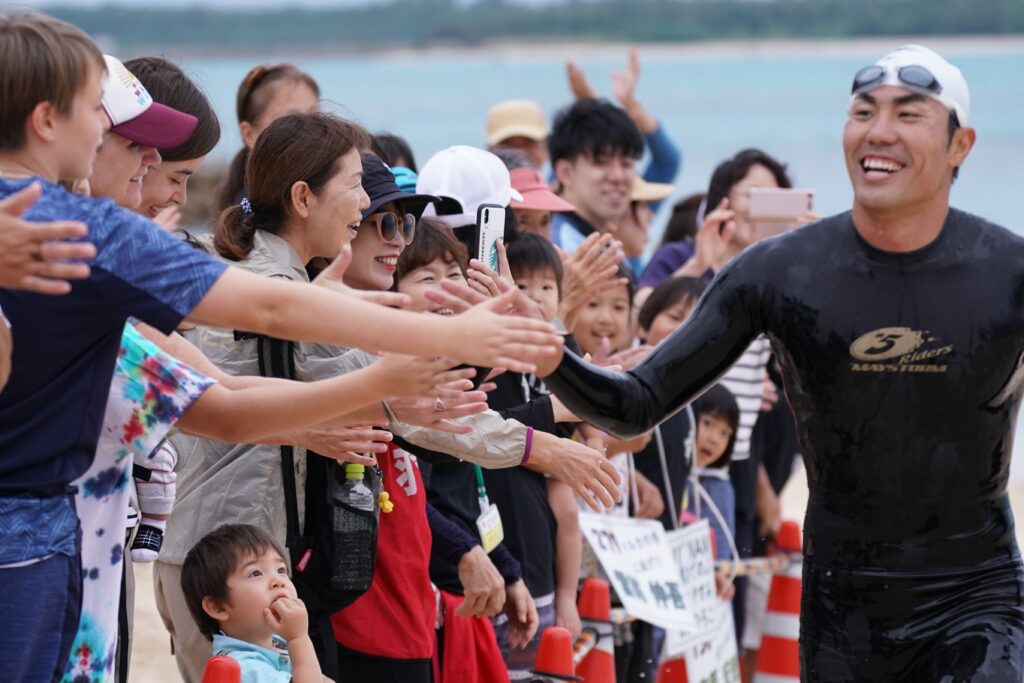 沖縄　伊是名島　トライアスロン大会　旅道楽たかしゅん合同会社